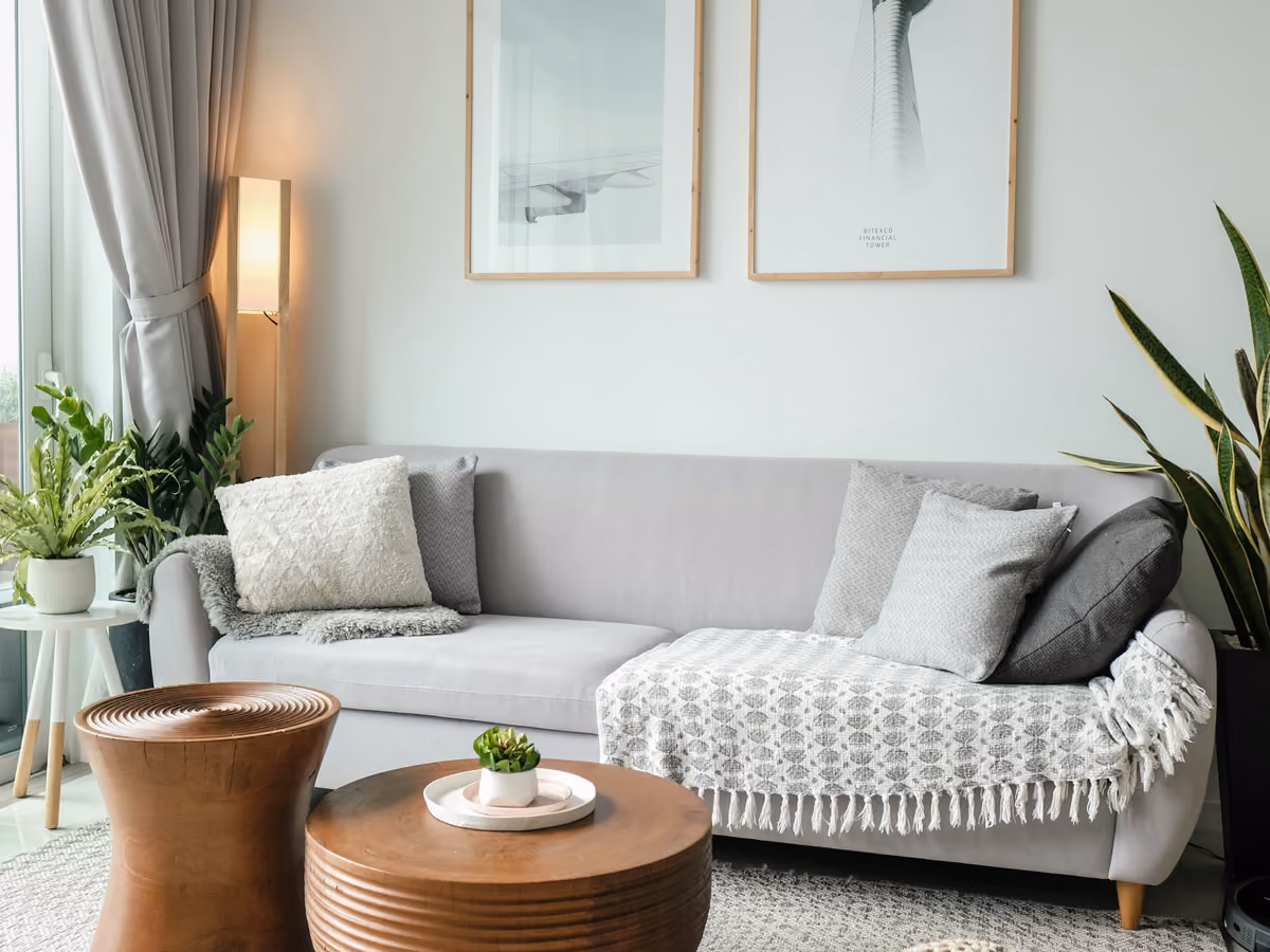 PLACEHOLDER: Living room feature wall — Sector 19